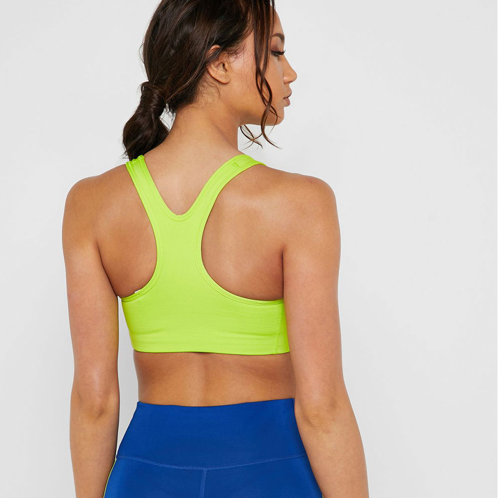 Bra sportive Nike SWOOSH FUTURA BRA / Femei / S / Verde deschis photo 4